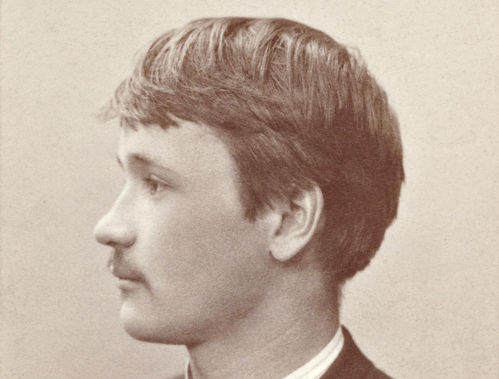 Daniel Nyblin, I.K. Inha, 1887. Suomen valokuvataiteen museo. Kuvaa on rajattu.