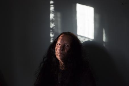 Grandmother Virginia Moldova at her home in May 2015. Photo: Heidi Piiroinen