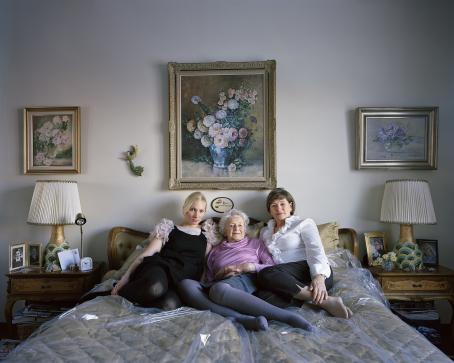 Erica Nyholm: With my Mother and Grandmother, 2010