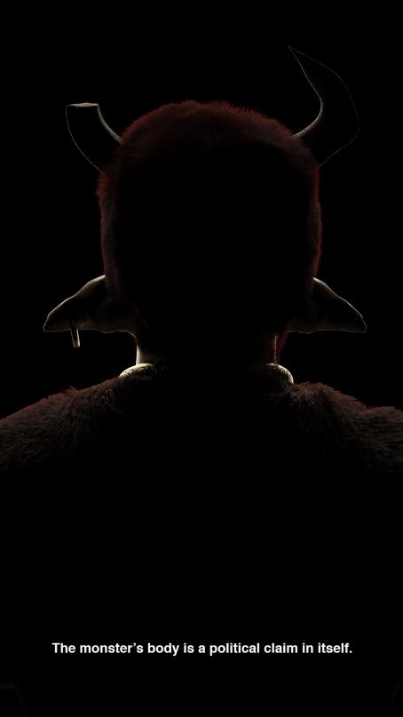 Cihad Caner: a still from Demonst(e)rating the Untamable Monster, 2018–19.