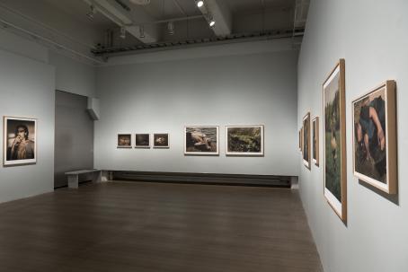 Elis Hoffmanin näyttely Fading Projekti-tilassa vuonna 2017. Kuva: Virve Laustela / Suomen valokuvataiteen museo.